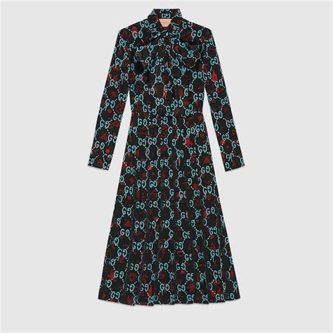 gucci dress rosses|Gucci ladies dresses.